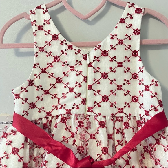 American Princess Holiday Dress 4T - Picture 4 of 12